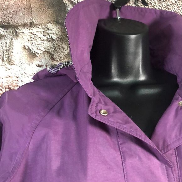 Totes purple rain jacket size Small - Picture 3 of 12